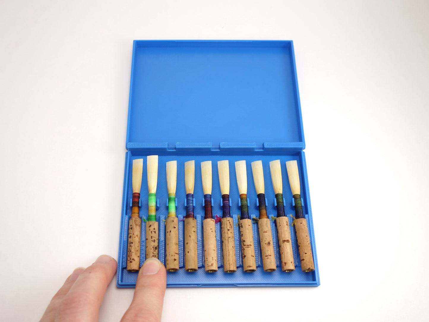 Oboe Reed Case, 10 Reed Case for Oboe Reeds, Custom Oboe Reed Case