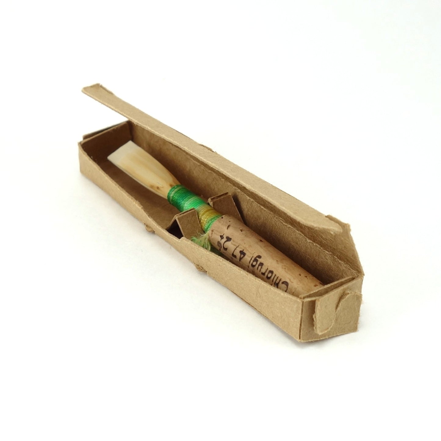 Biodegradable Oboe Reed Case (Pack of 10), Single Reed Case for Oboe Reeds, Cardstock Oboe Reed Coffin