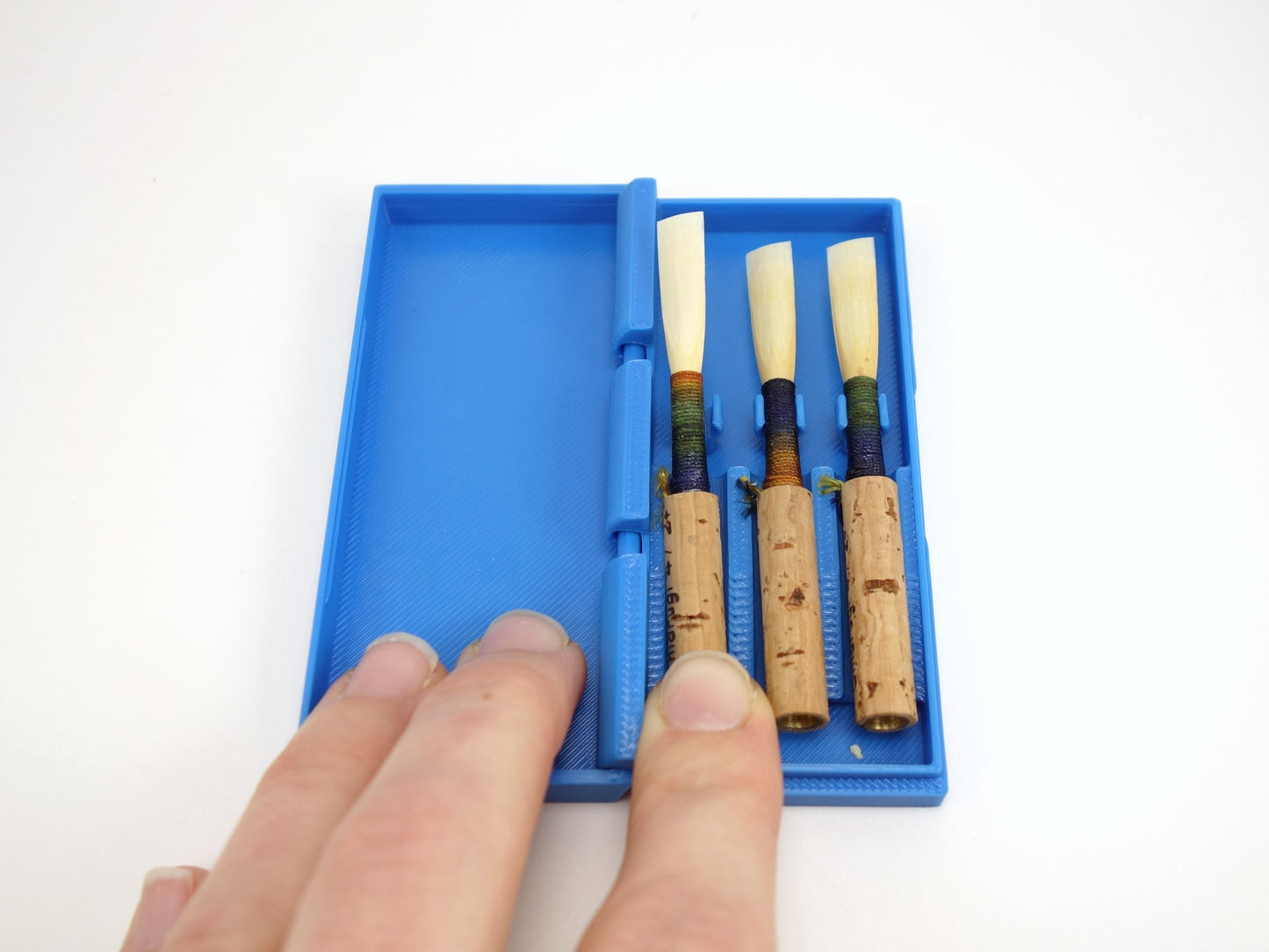 Oboe Reed Case, 3 Reed Case for Oboe Reeds, Custom Oboe Reed Case